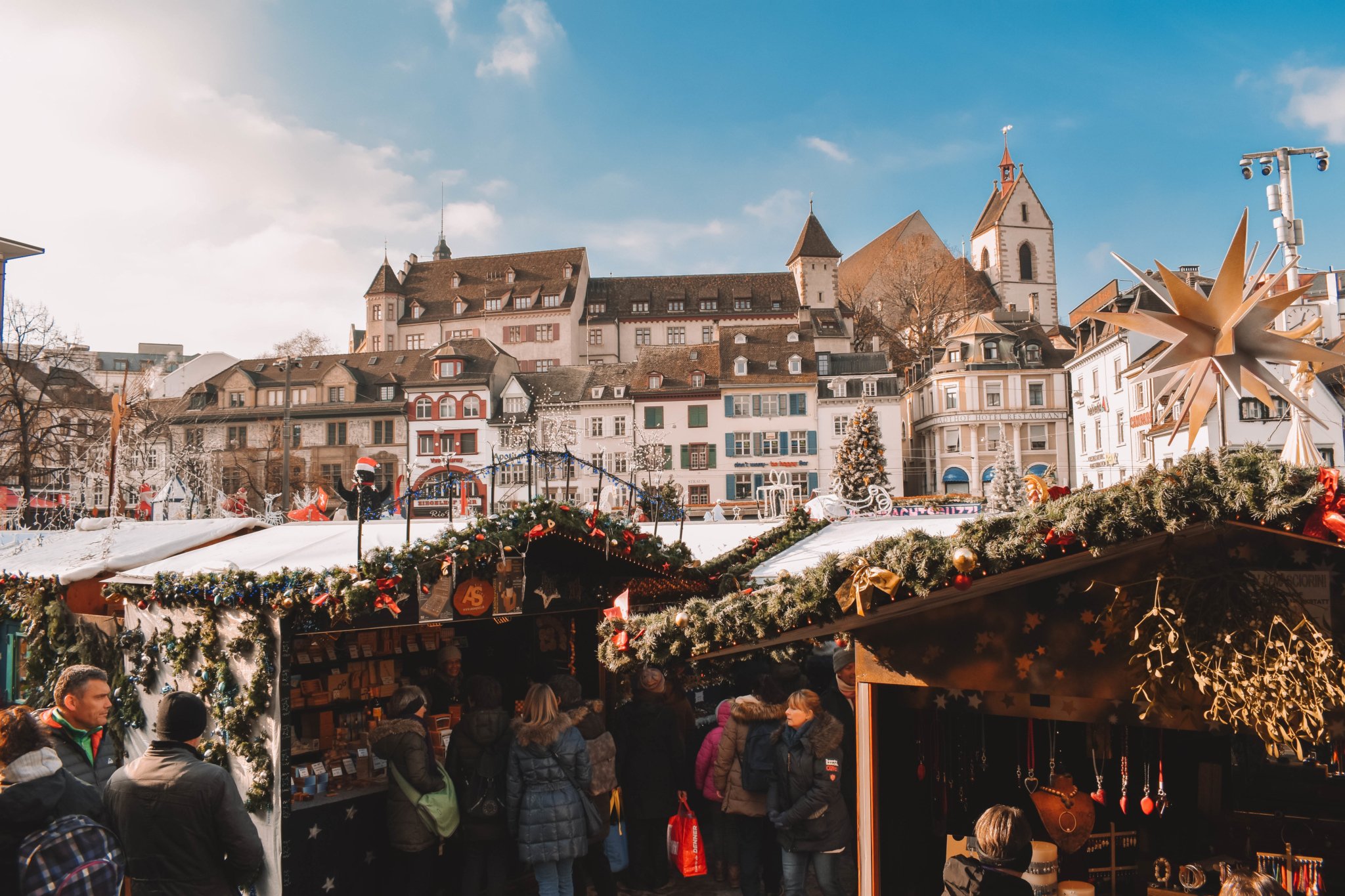 Piața de Crăciun din Basel