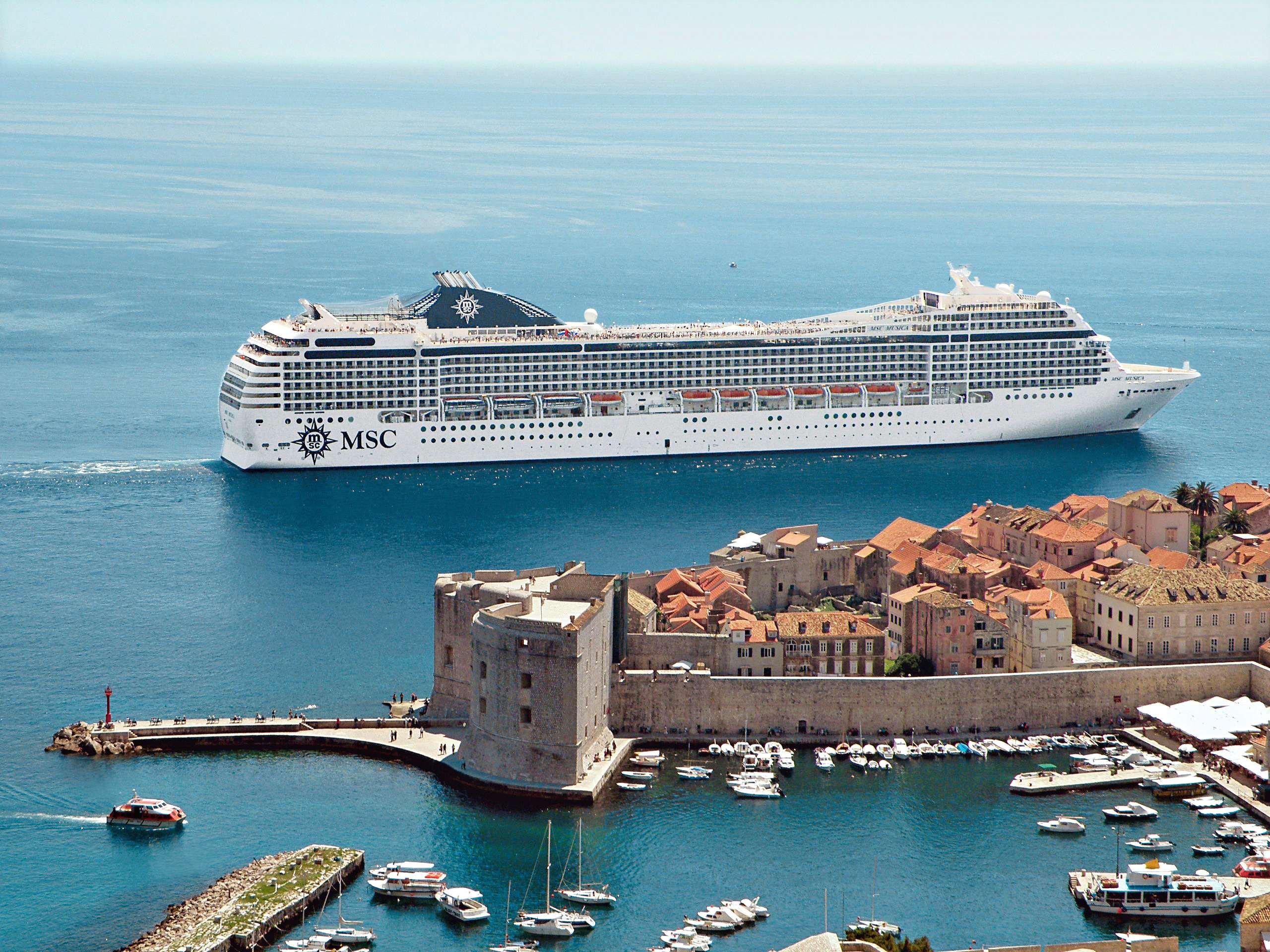 MSC Musica Aerial